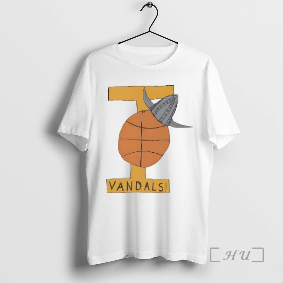 Officials Vandal Education Basketball Viking Helmet - Adult & Kids T-Shirts, Sweatshirts & Hoodies apparel design preview 1