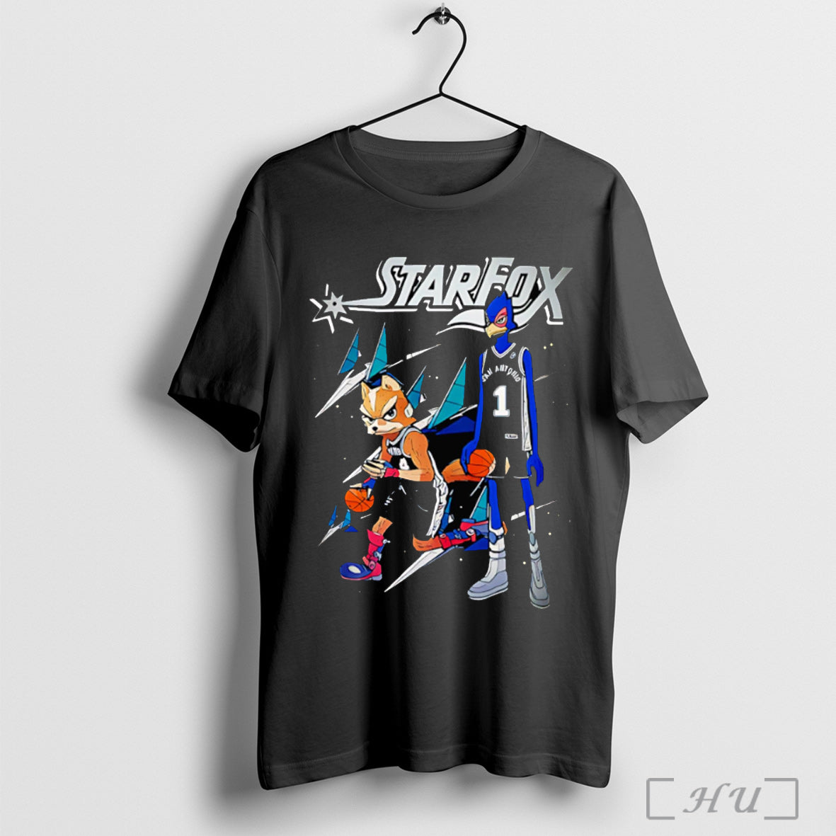 Officials Victor Wembanyama And Deaaron Fox Starfox - Adult & Kids T-Shirts, Sweatshirts & Hoodies apparel design preview 1