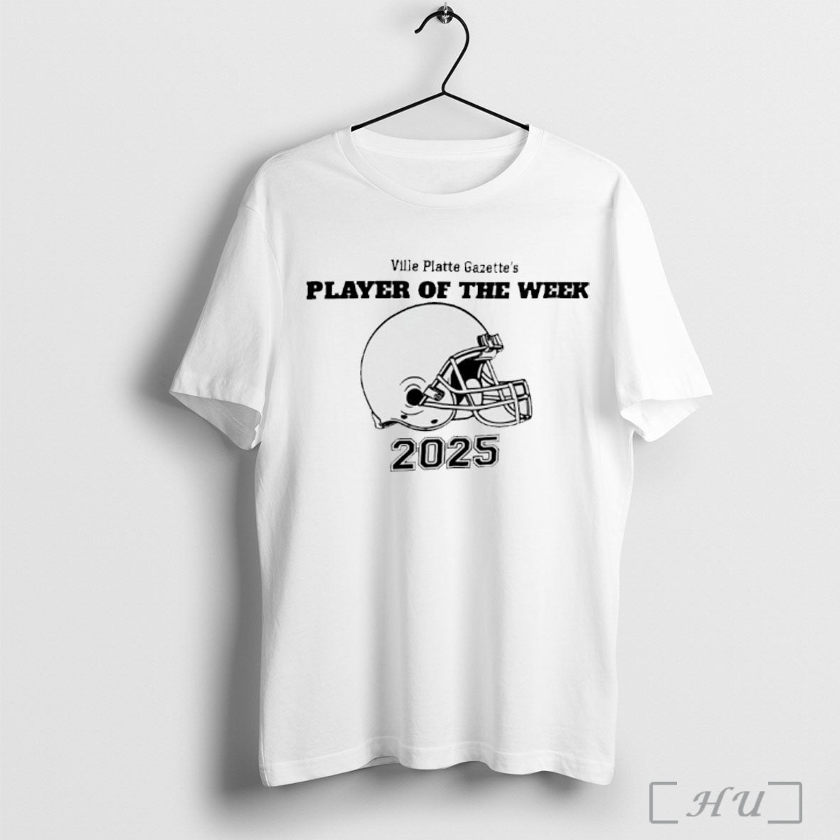 Officials Ville Platte Gazettes Player Of The Week - Adult & Kids T-Shirts, Sweatshirts & Hoodies apparel design preview 1