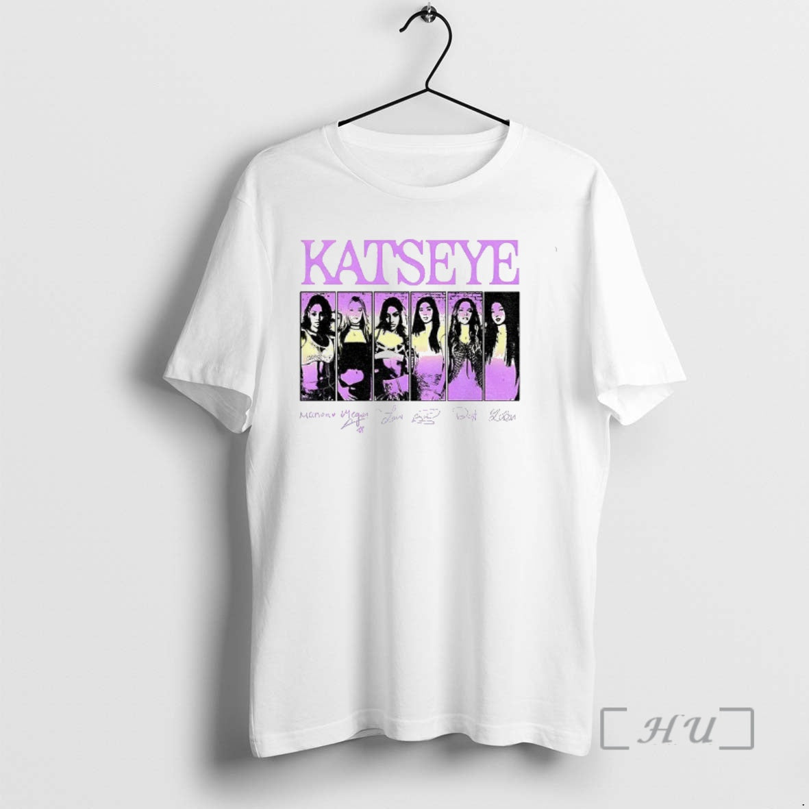 Officials Vintage Katseye Beautiful Chaos Signature - Adult & Kids T-Shirts, Sweatshirts & Hoodies apparel design preview 1