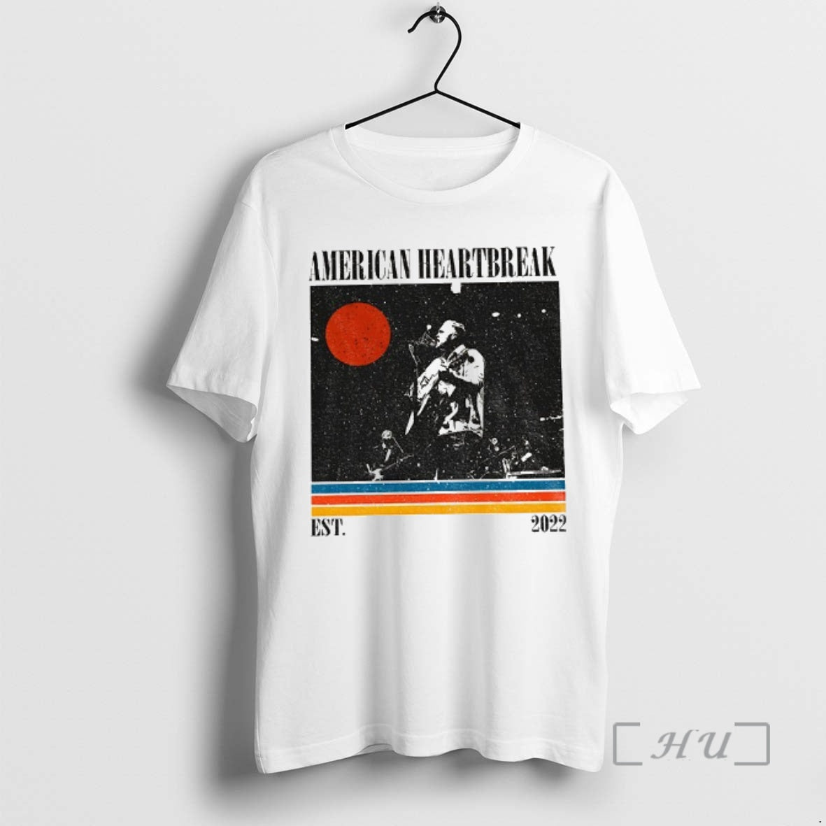 Officials Vintage Zach Bryan American Heartbreak Est - Adult & Kids T-Shirts, Sweatshirts & Hoodies apparel design preview 1