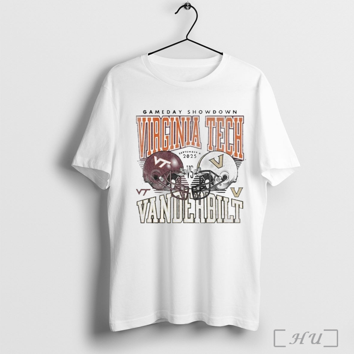 Officials Virginia Tech Hokies Vs Vanderbilt - Adult & Kids T-Shirts, Sweatshirts & Hoodies apparel design preview 1