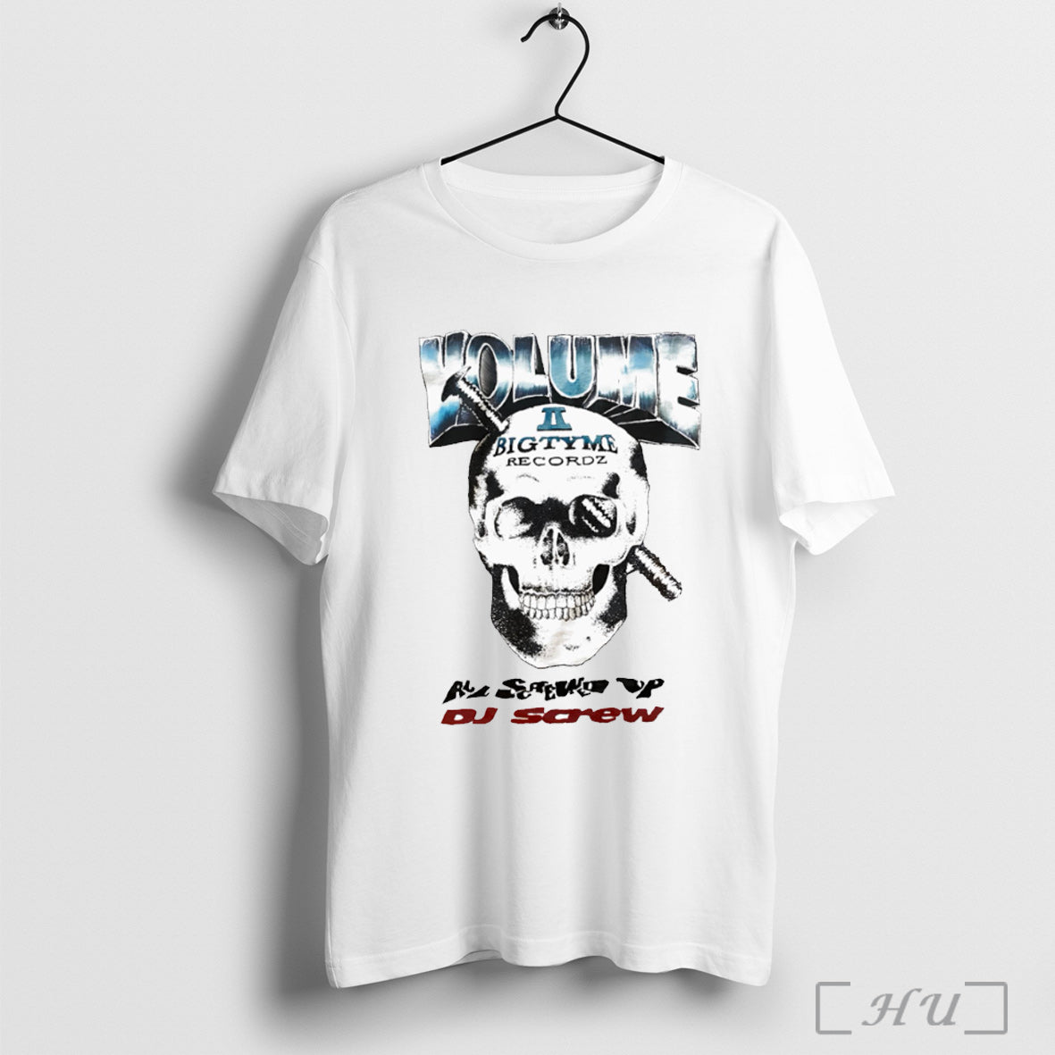 Officials Volume Bigtyme Recordz Dj Screw - Adult & Kids T-Shirts, Sweatshirts & Hoodies apparel design preview 1
