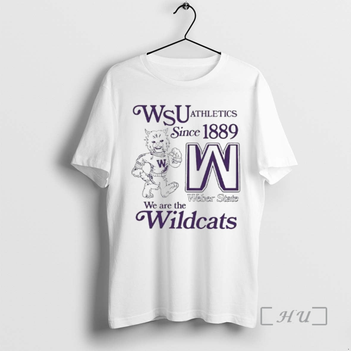 Officials Wsu Athletics Since 1889 Waldo Weber State - Adult & Kids T-Shirts, Sweatshirts & Hoodies apparel design preview 1