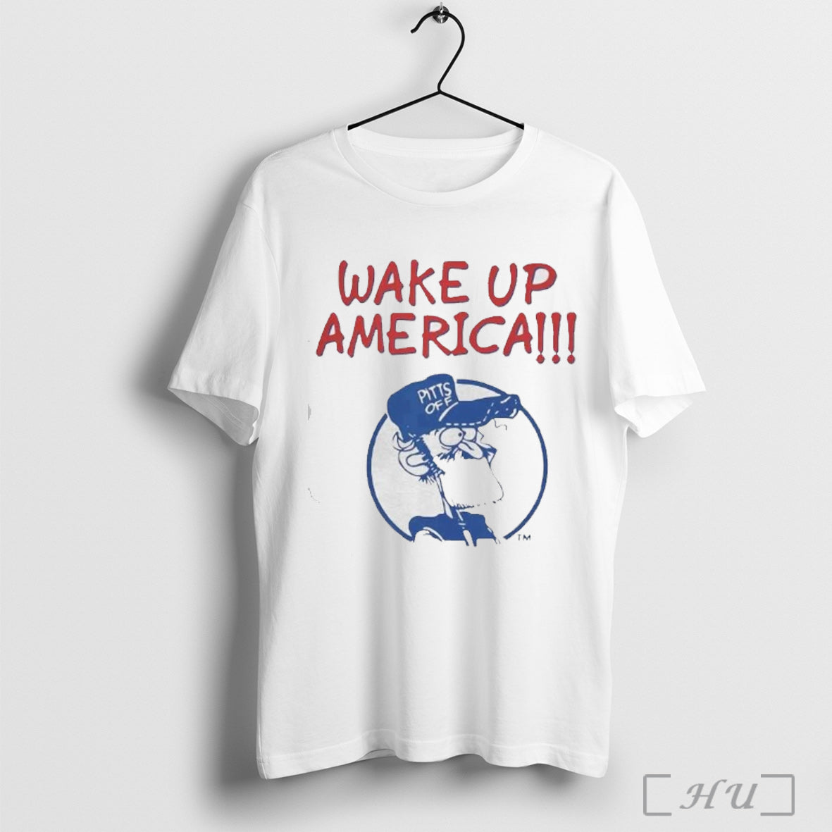 Officials Wake Up America Earl Pitts - Adult & Kids T-Shirts, Sweatshirts & Hoodies apparel design preview 1