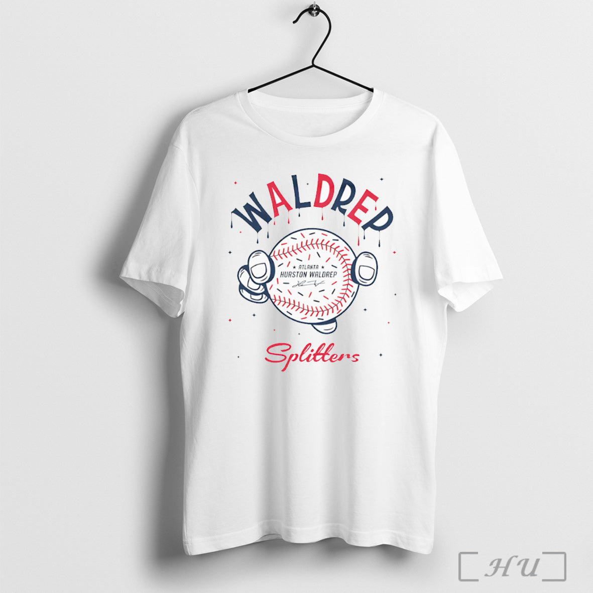 Officials Waldrep Splitters Hurston Atlanta Baseball - Adult & Kids T-Shirts, Sweatshirts & Hoodies apparel design preview 1