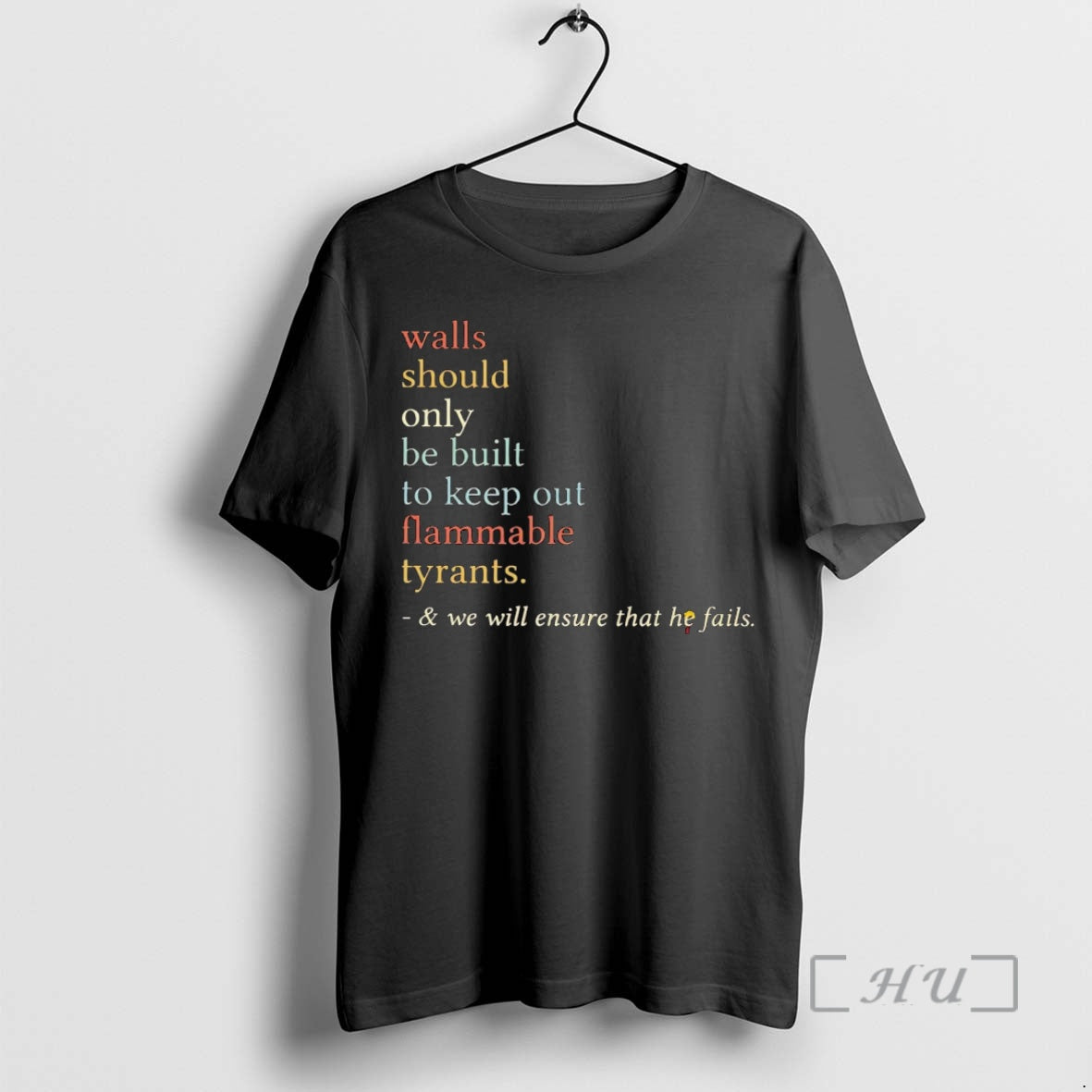 Officials Walls Should Only Be Built To Keep Out - Adult & Kids T-Shirts, Sweatshirts & Hoodies apparel design preview 1