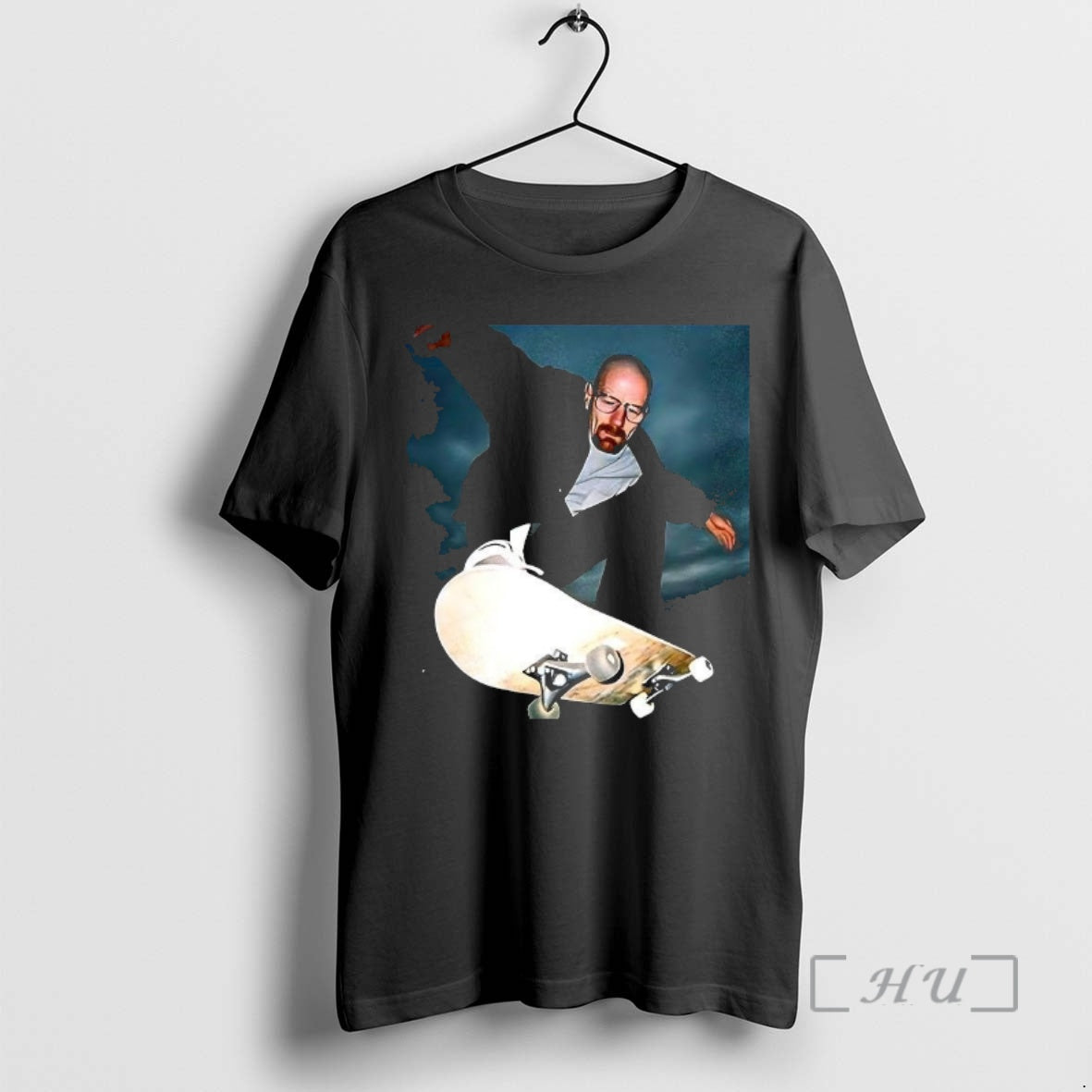 Officials Walter White Skateboarding 90s Movie Meme - Adult & Kids T-Shirts, Sweatshirts & Hoodies apparel design preview 1