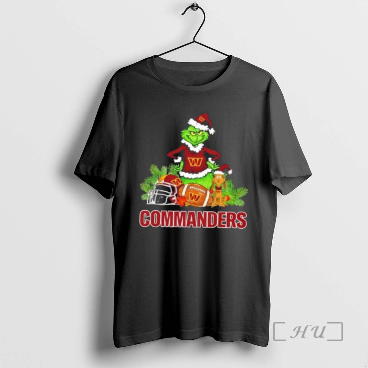 Officials Washington Commanders Football X Grinch And - Adult & Kids T-Shirts, Sweatshirts & Hoodies apparel design preview 1