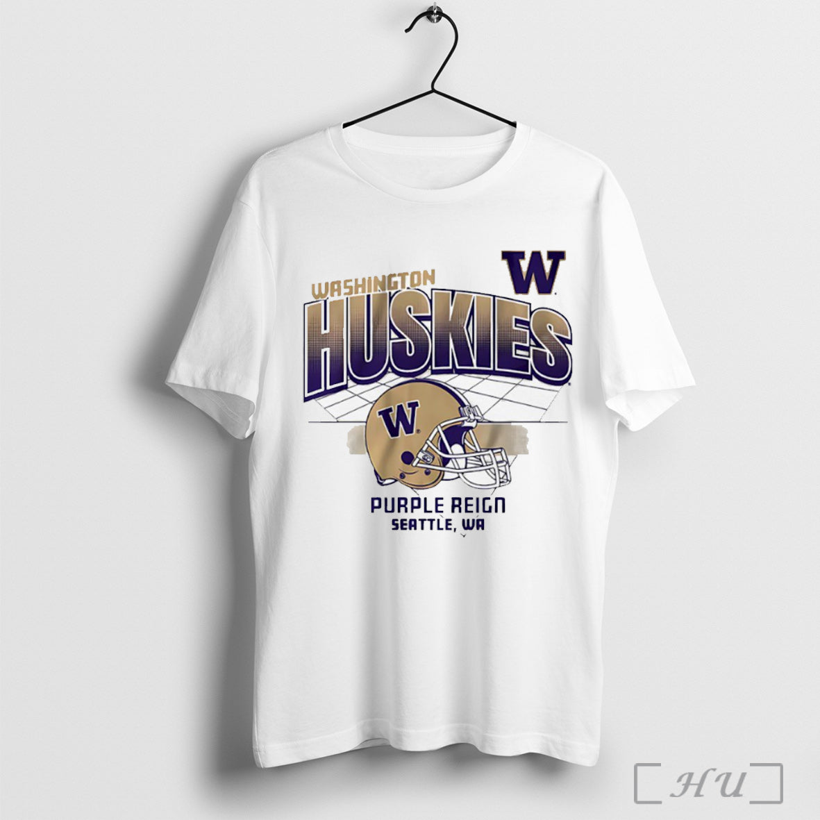 Officials Washington Huskies Football Purple Reign - Adult & Kids T-Shirts, Sweatshirts & Hoodies apparel design preview 1