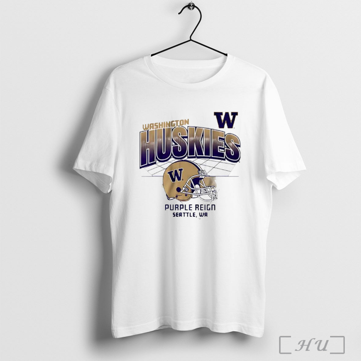 Officials Washington Huskies Football Purple Reign - Adult & Kids T-Shirts, Sweatshirts & Hoodies apparel design preview 1