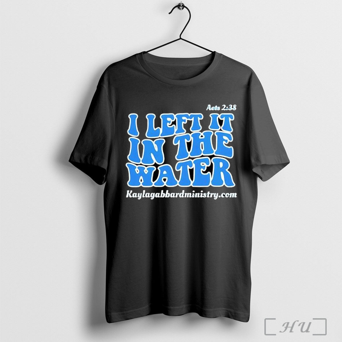 Officials Water Baptism Acts 238 Bible Verse - Adult & Kids T-Shirts, Sweatshirts & Hoodies apparel design preview 1