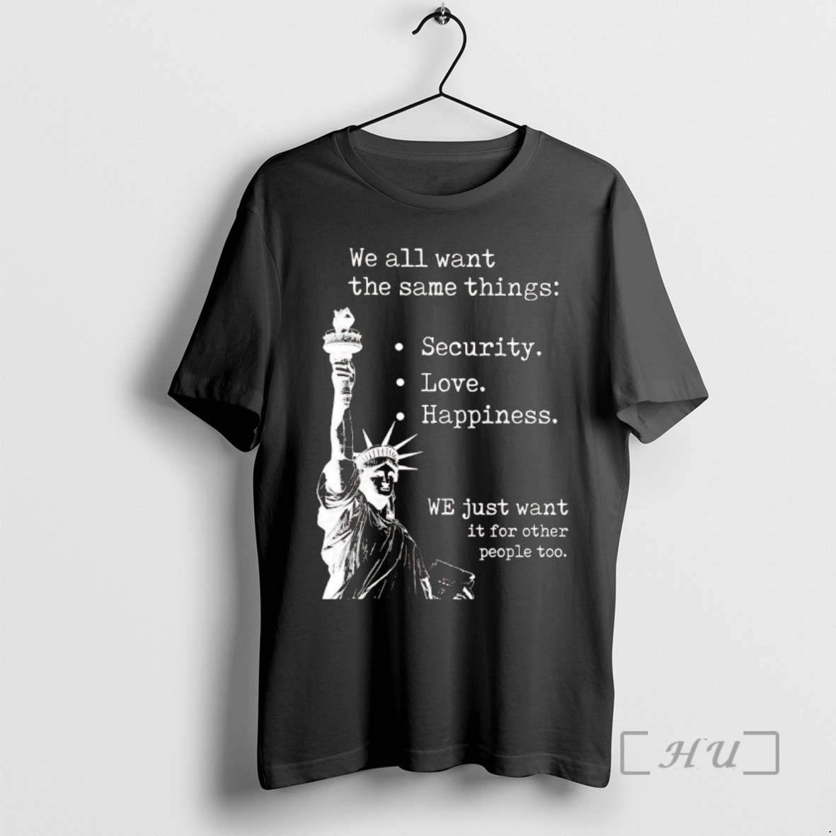 Officials We All Want The Same Things Security Love - Adult & Kids T-Shirts, Sweatshirts & Hoodies apparel design preview 1