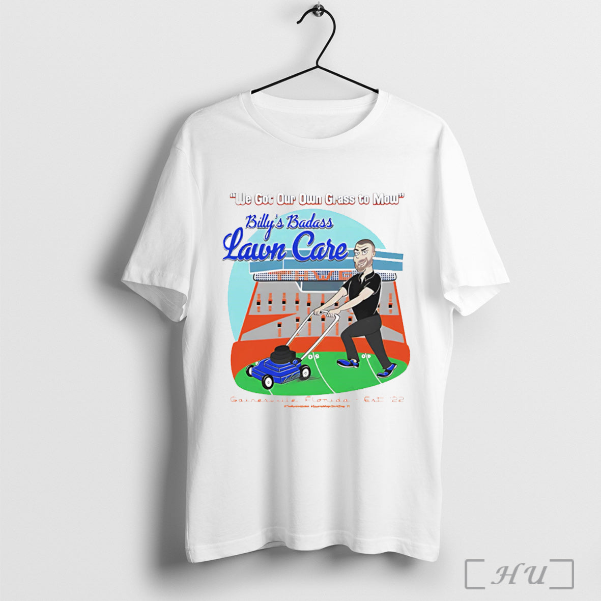 Officials We Got Our Own Grass To Mow Billys Badass - Adult & Kids T-Shirts, Sweatshirts & Hoodies apparel design preview 1
