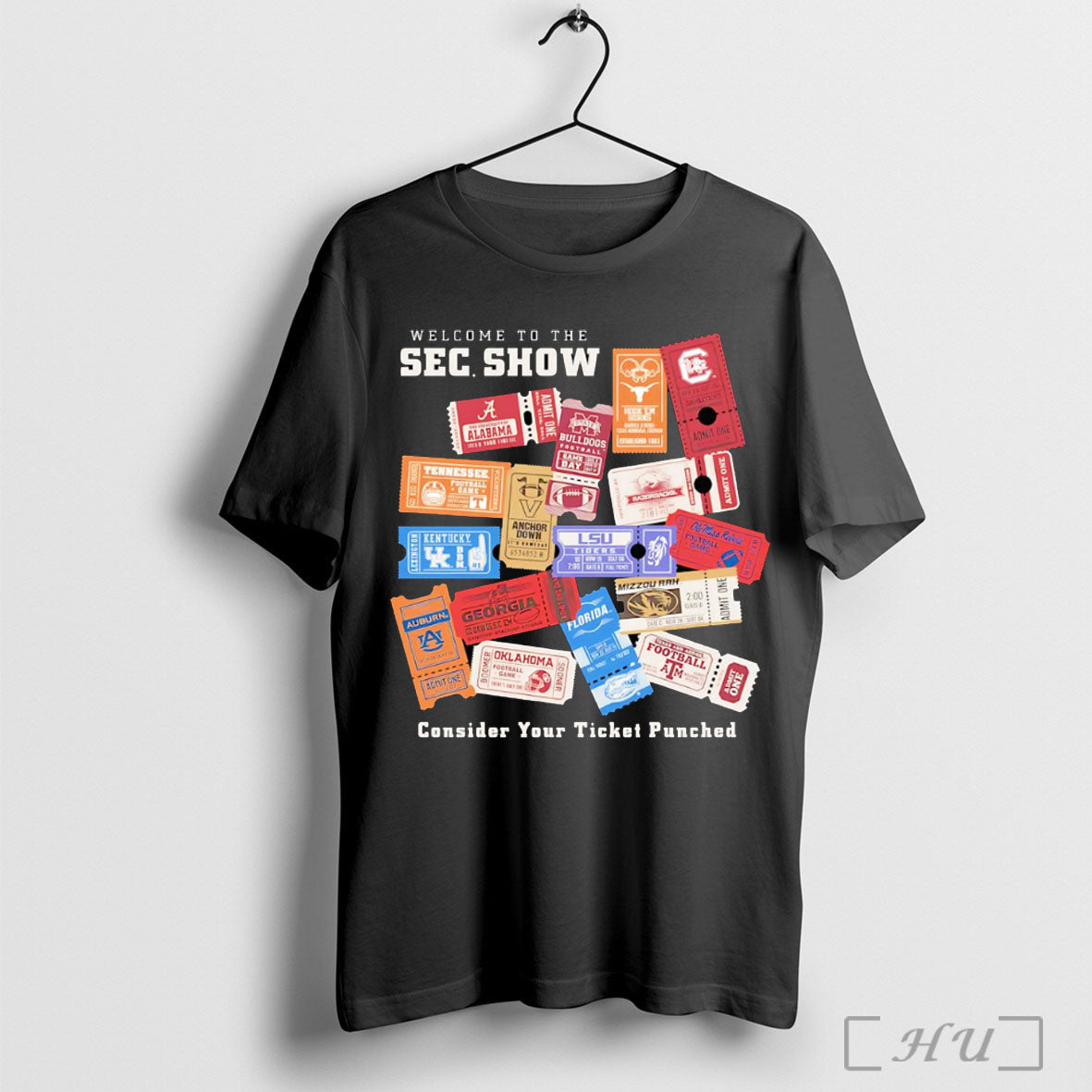 Officials Welcome To The Sec Show Retro - Adult & Kids T-Shirts, Sweatshirts & Hoodies apparel design preview 1