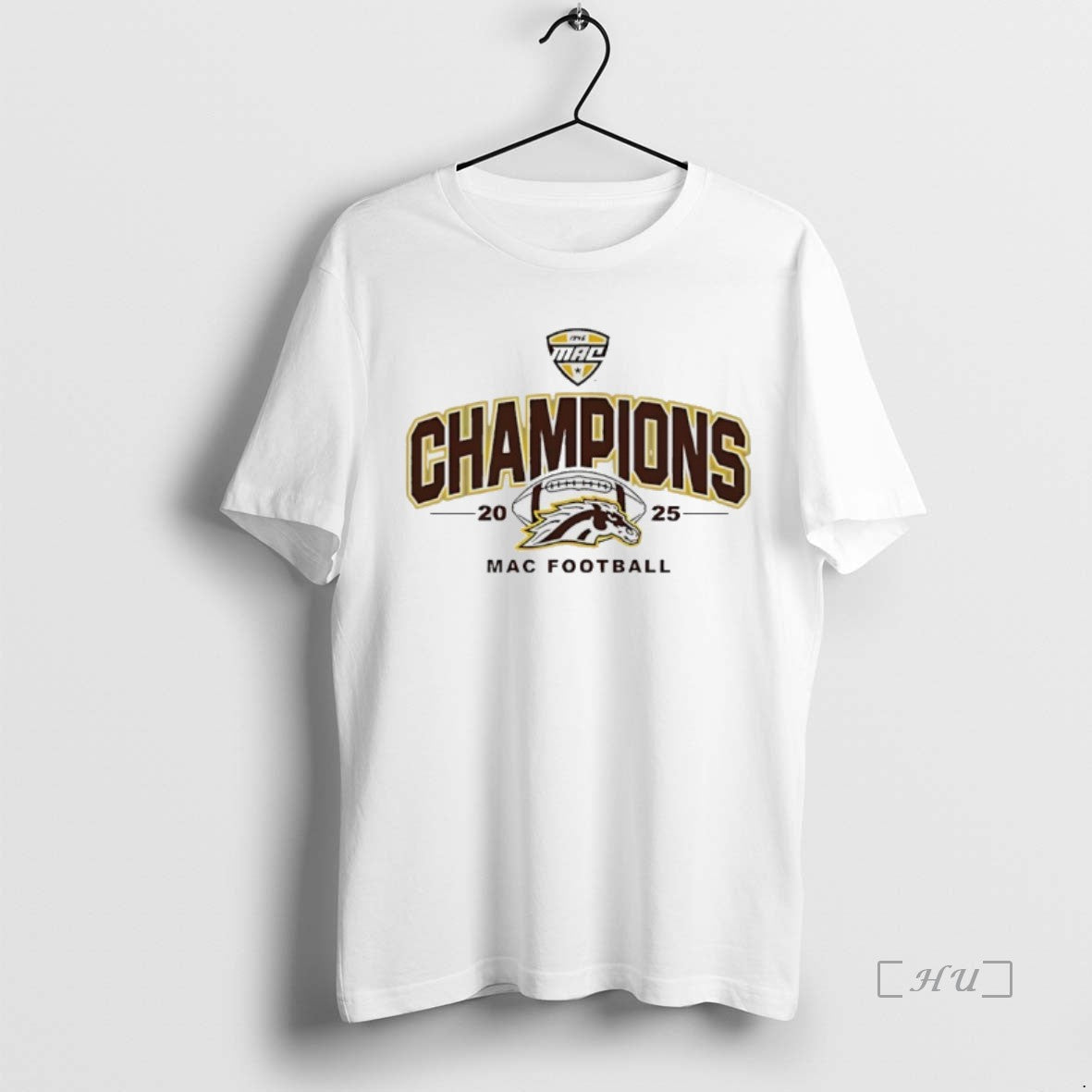 Officials Western Michigan Broncos Mac 2025 Football - Adult & Kids T-Shirts, Sweatshirts & Hoodies apparel design preview 1