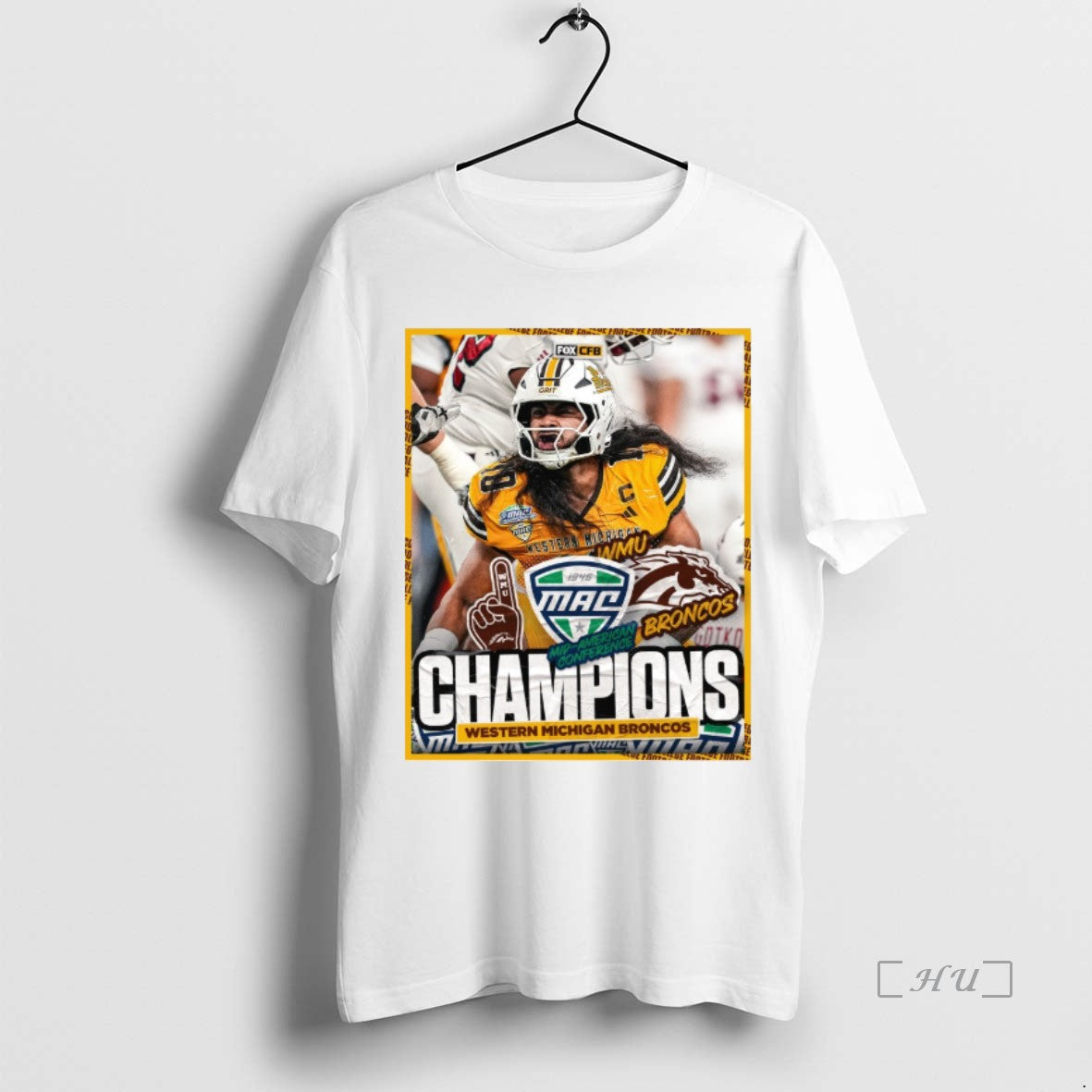 Officials Western Michigan Broncos Defeated Miami - Adult & Kids T-Shirts, Sweatshirts & Hoodies apparel design preview 1