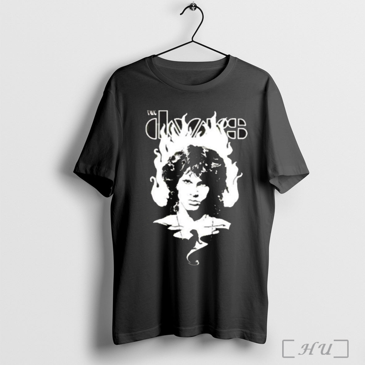Officials White Art Flame Doors Teejb - Adult & Kids T-Shirts, Sweatshirts & Hoodies apparel design preview 1