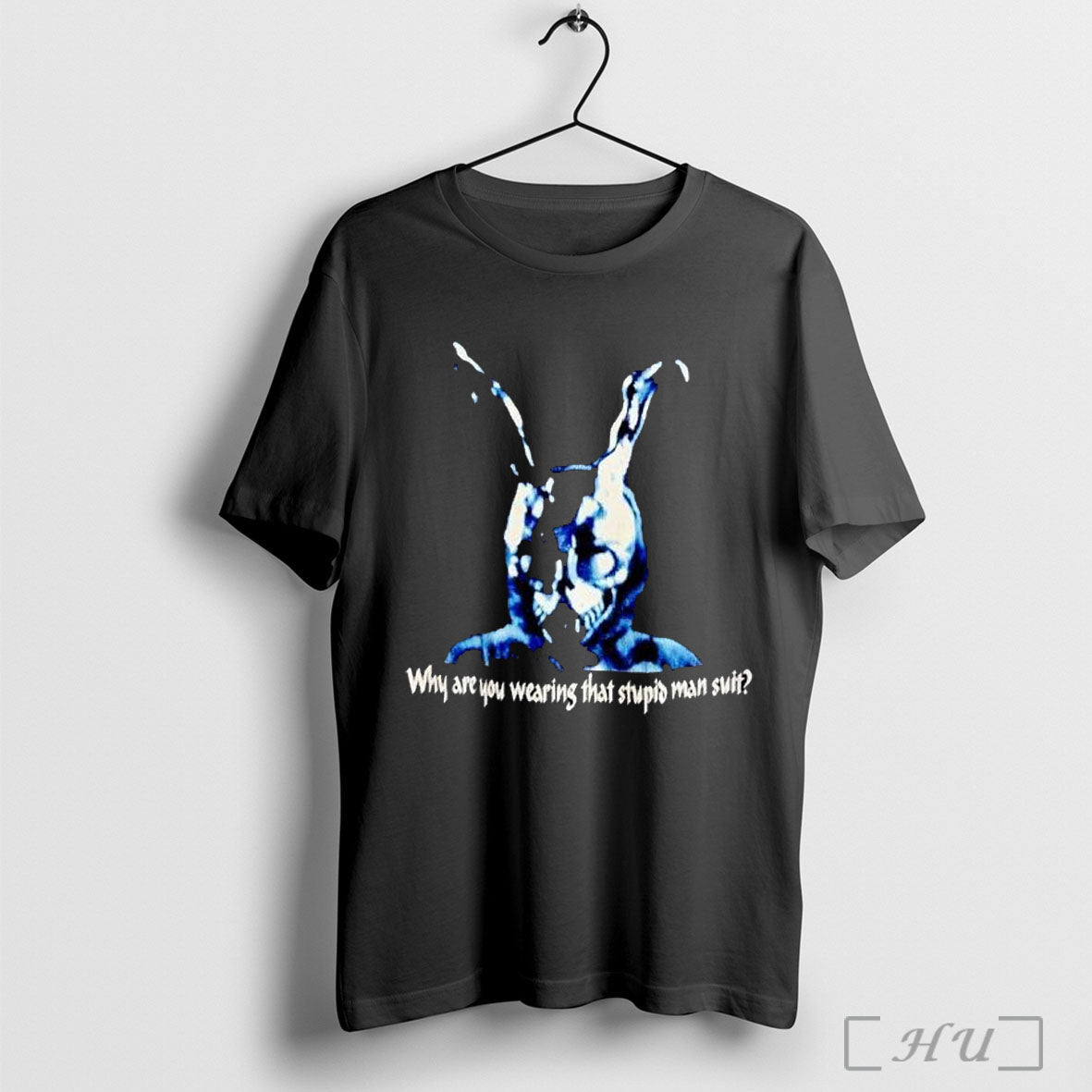 Officials Why Are You Wearing That Stupid Man Suit - Adult & Kids T-Shirts, Sweatshirts & Hoodies apparel design preview 1