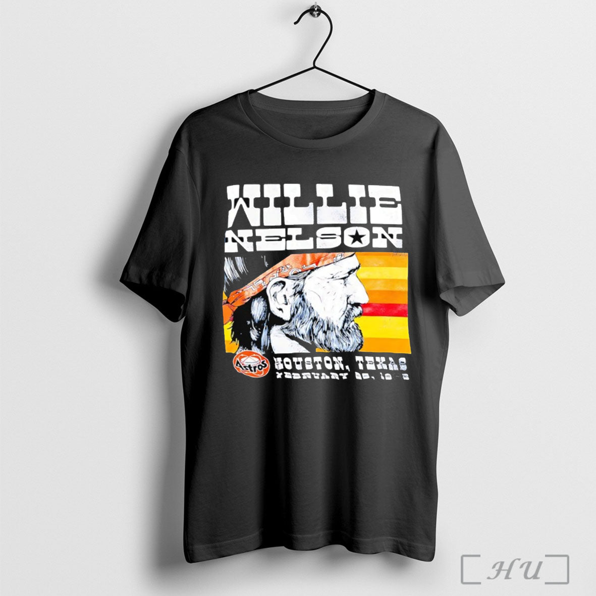 Officials Willie Nelson Astrodome Houston Texas - Adult & Kids T-Shirts, Sweatshirts & Hoodies apparel design preview 1