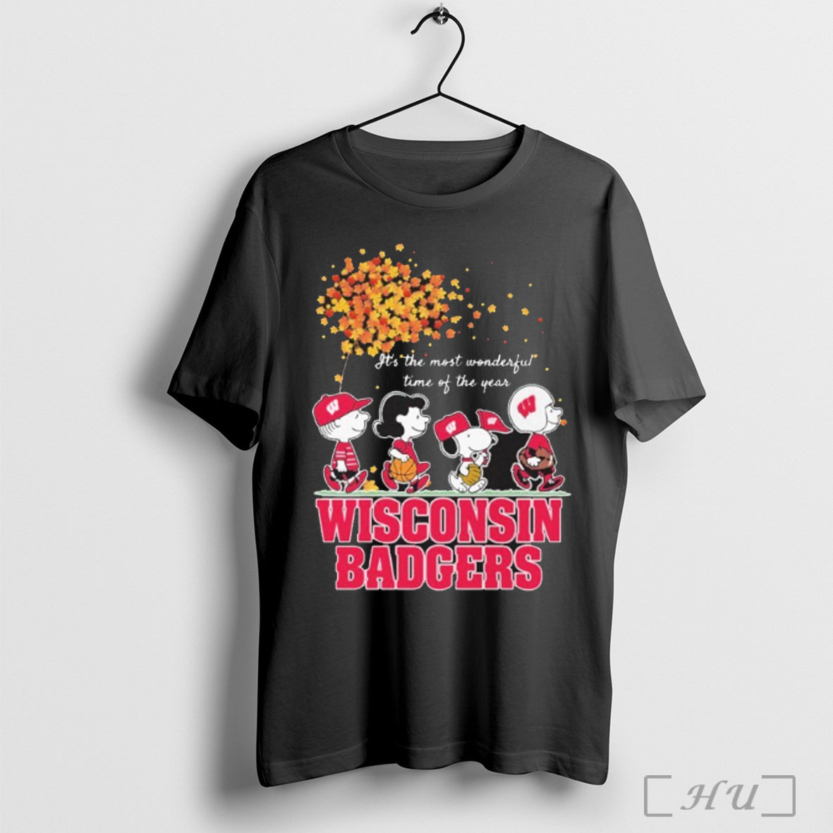 Officials Wisconsin Badgers Peanuts Its The Most - Adult & Kids T-Shirts, Sweatshirts & Hoodies apparel design preview 1