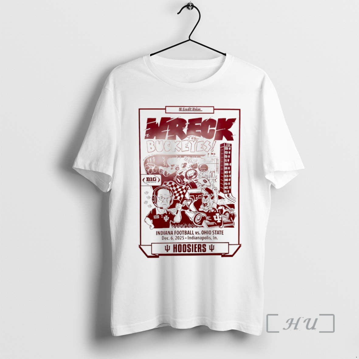 Officials Wreck The Buckeyes Indiana Football Vs Ohio - Adult & Kids T-Shirts, Sweatshirts & Hoodies apparel design preview 1