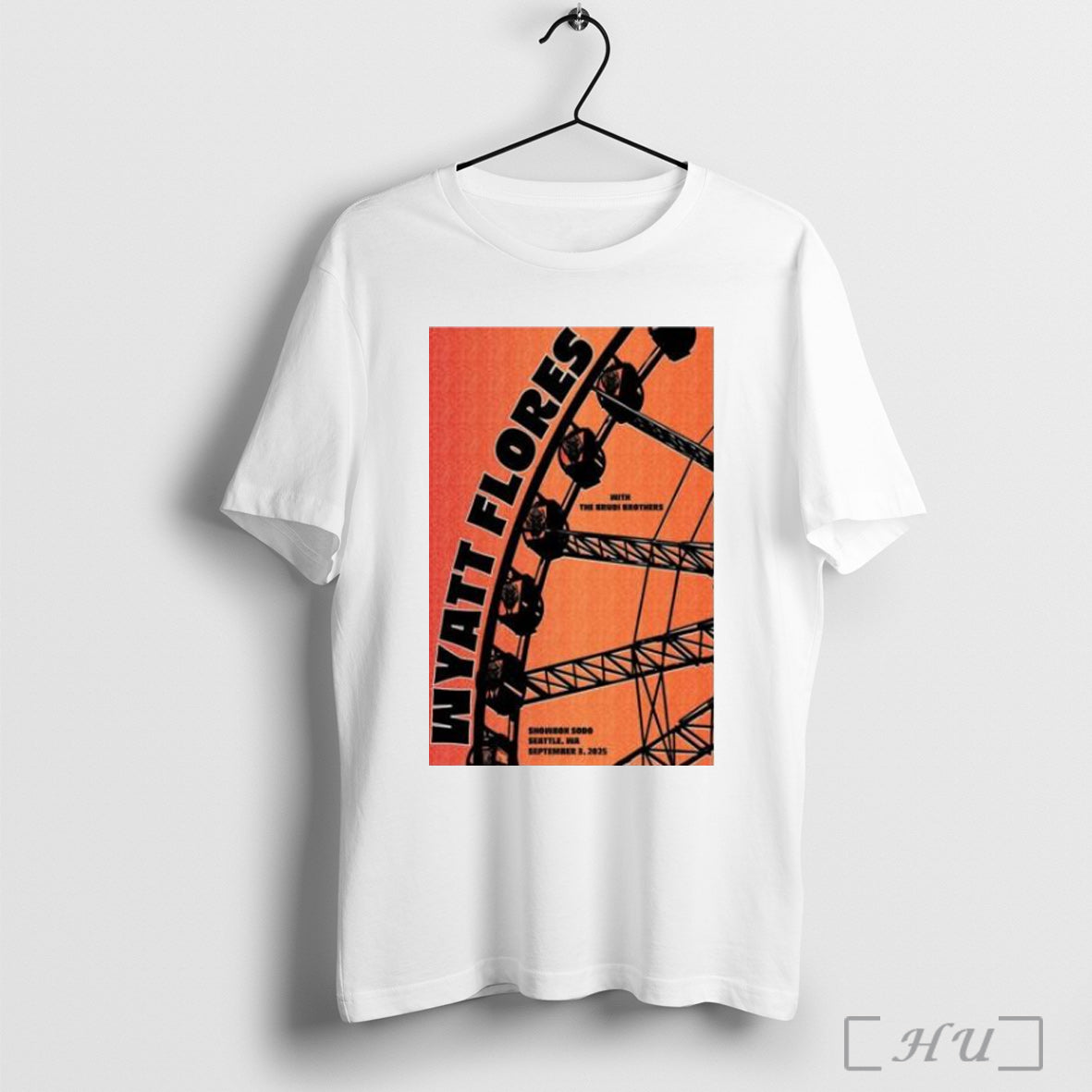 Officials Wyatt Flores Seattle Wa September 3 2025 - Adult & Kids T-Shirts, Sweatshirts & Hoodies apparel design preview 1