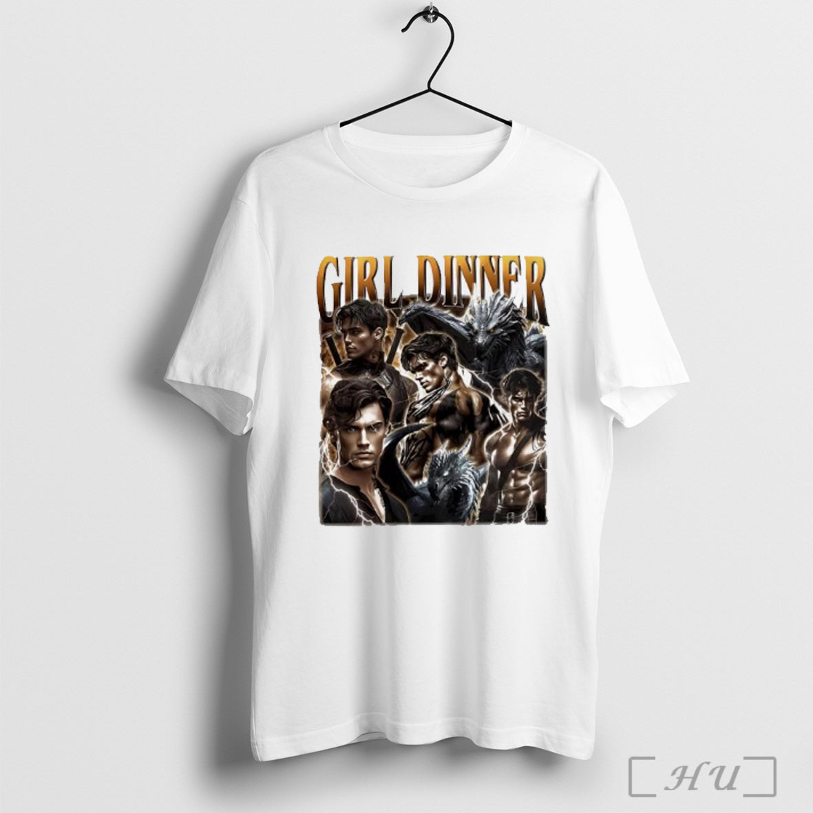 Officials Xaden Riorson Girl Dinner Graphic - Adult & Kids T-Shirts, Sweatshirts & Hoodies apparel design preview 1