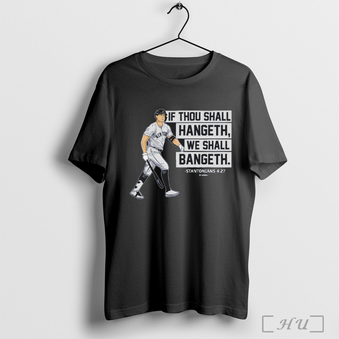 Officials Yankees Giancarlo Stanton If Thou Shall - Adult & Kids T-Shirts, Sweatshirts & Hoodies apparel design preview 1
