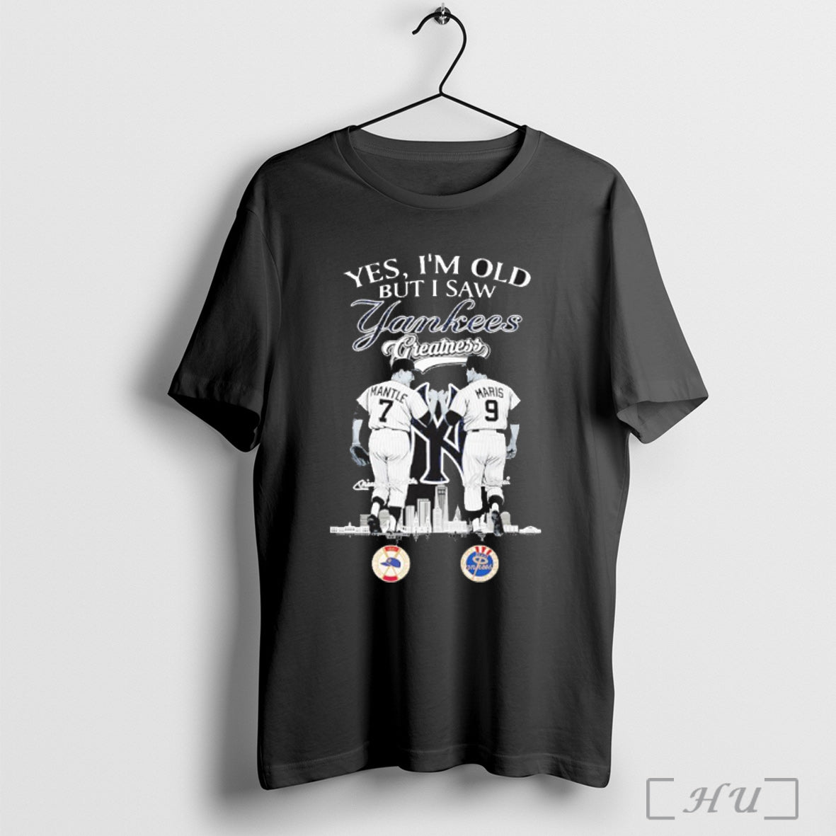 Officials Yes Im Old But I Saw New York Yankees - Adult & Kids T-Shirts, Sweatshirts & Hoodies apparel design preview 1