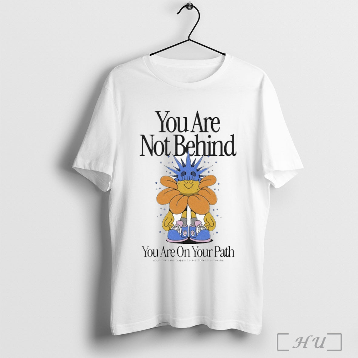 Officials You Are Not Behind On Your Path Timeline - Adult & Kids T-Shirts, Sweatshirts & Hoodies apparel design preview 1