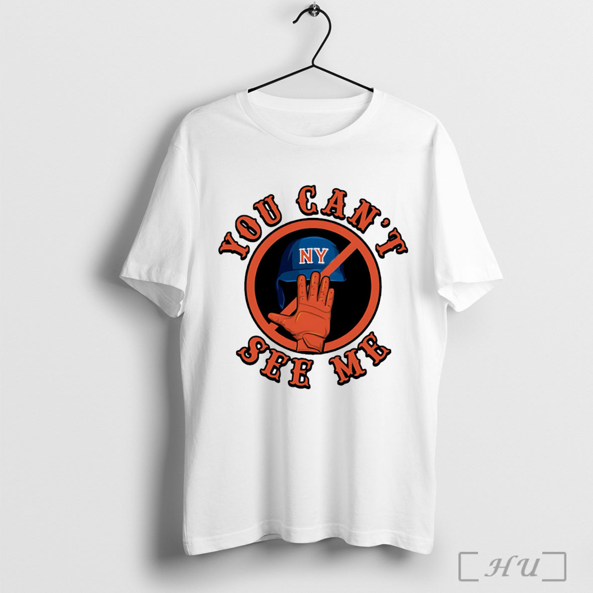Officials You Cant See Me New York Mets - Adult & Kids T-Shirts, Sweatshirts & Hoodies apparel design preview 1