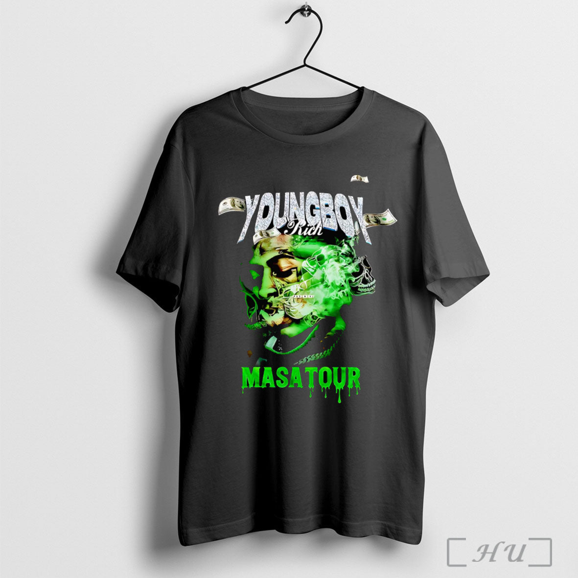 Officials Harlotte Hornets X Nba Young Boy Masa Tour - Adult & Kids T-Shirts, Sweatshirts & Hoodies apparel design preview 1