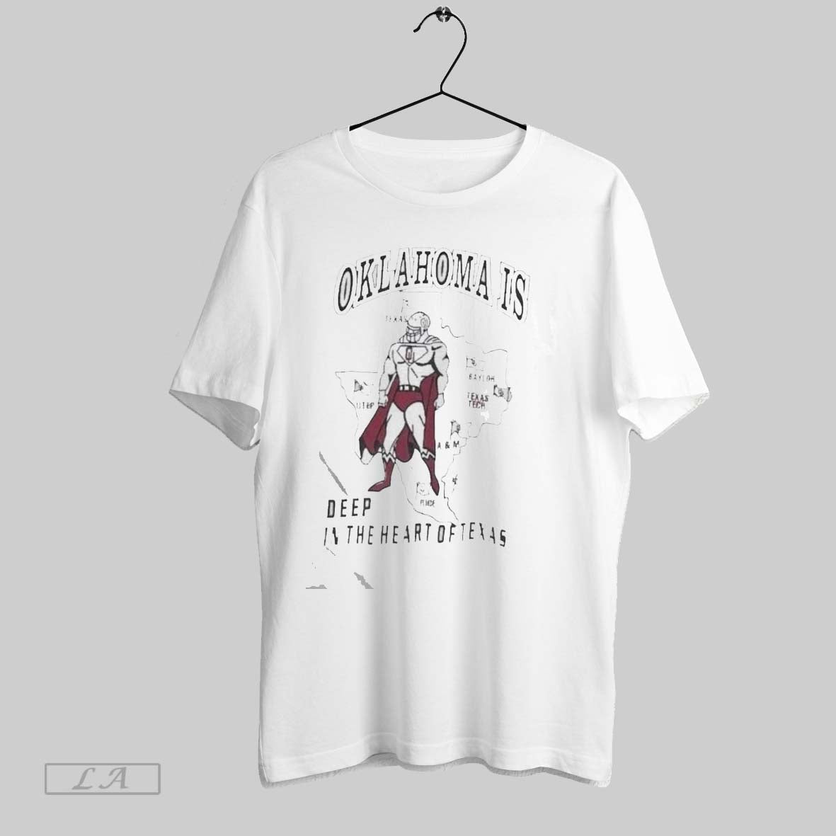 Oklahoma Is Deep In The Heat Of Texas Sooners - Adult & Kids T-Shirts, Sweatshirts & Hoodies apparel design preview 1