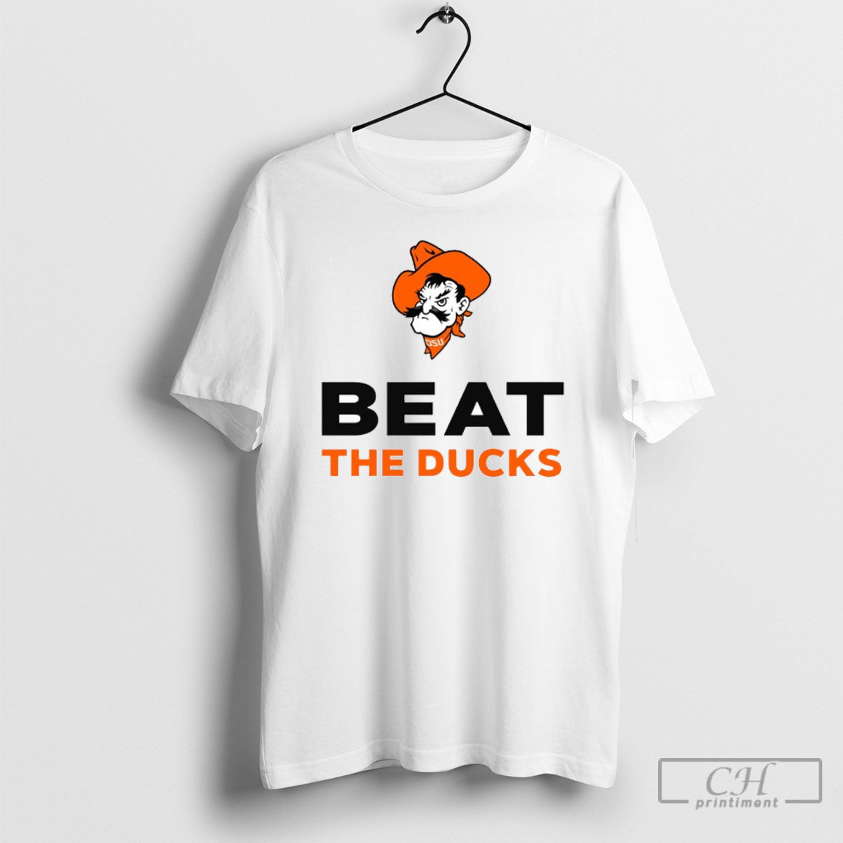 Oklahoma State Cowboys Beat The Ducks 2025 - Adult & Kids T-Shirts, Sweatshirts & Hoodies apparel design preview 1