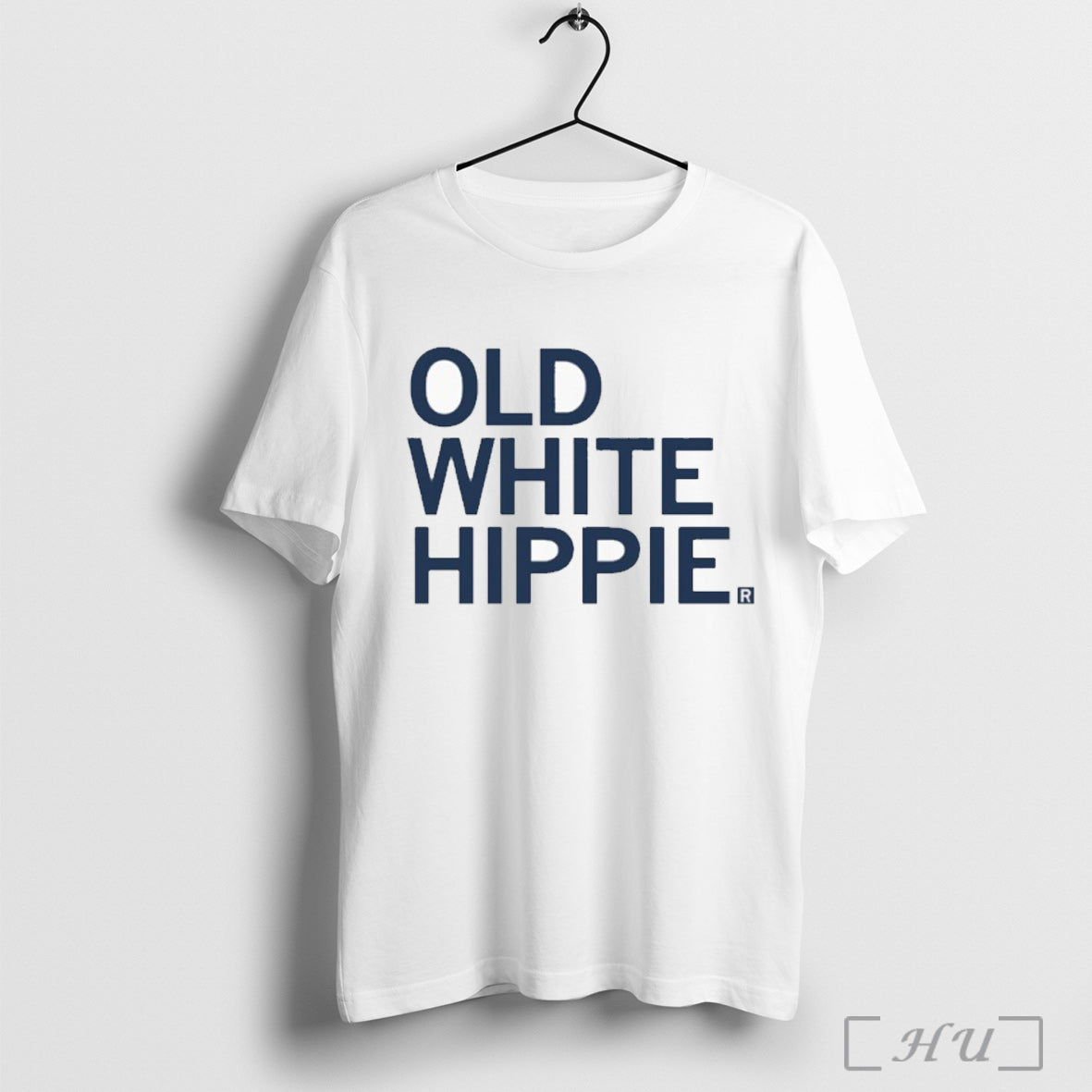 Old White Hippie - Adult & Kids T-Shirts, Sweatshirts & Hoodies apparel design preview 1