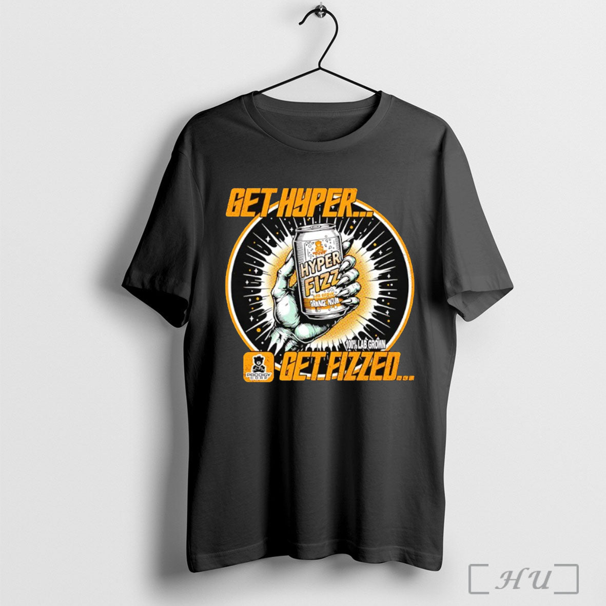 Orange Nova Get Hyper Fizzed - Adult & Kids T-Shirts, Sweatshirts & Hoodies apparel design preview 1
