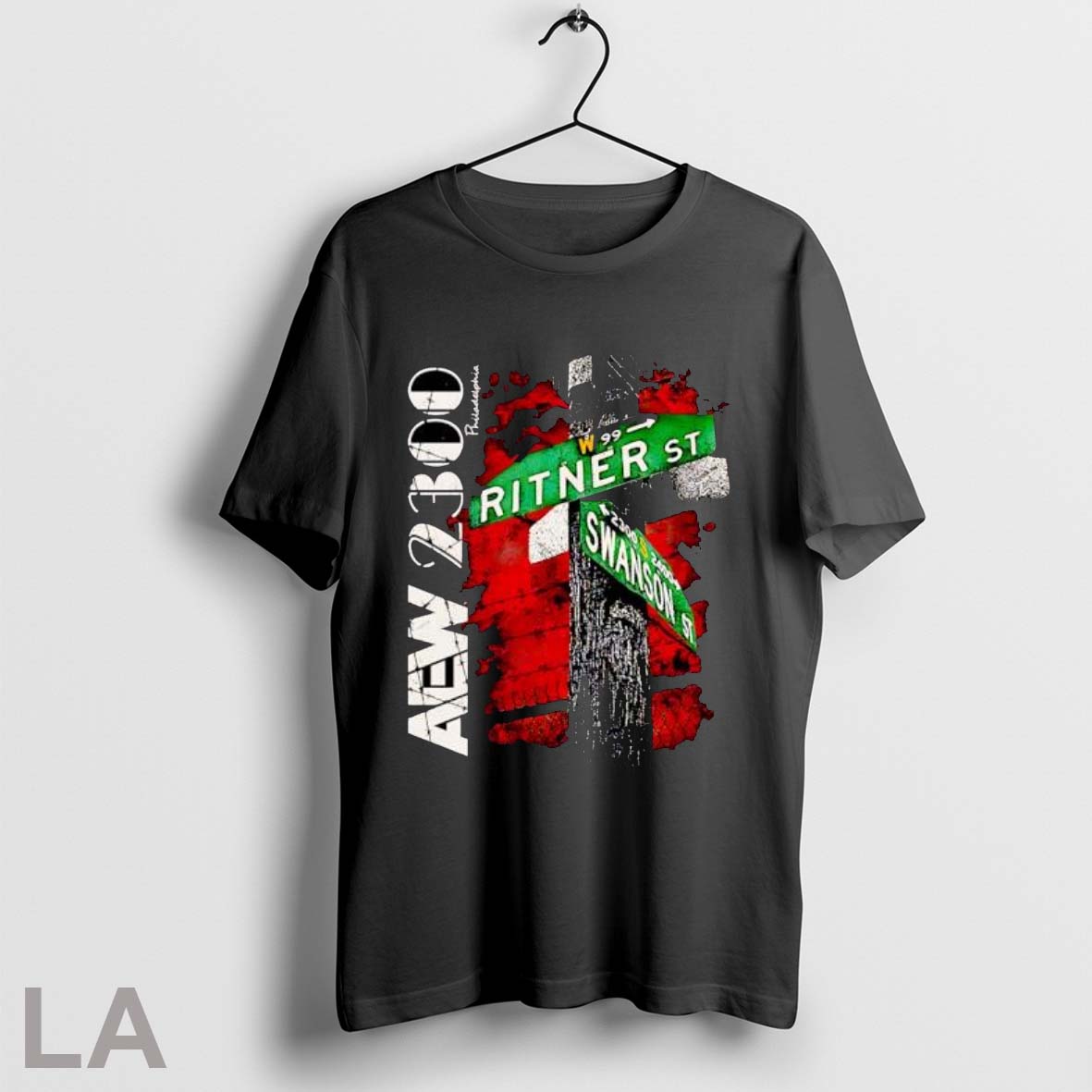 Original Aew Philadelphia 2300 Ritner Street Swanson - Adult & Kids T-Shirts, Sweatshirts & Hoodies apparel design preview 1