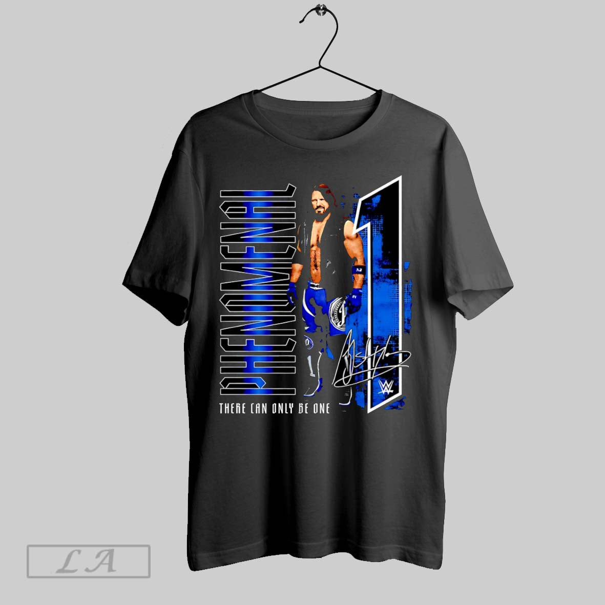Original Aj Styles Phenomenal There Can Only Be One - Adult & Kids T-Shirts, Sweatshirts & Hoodies apparel design preview 1