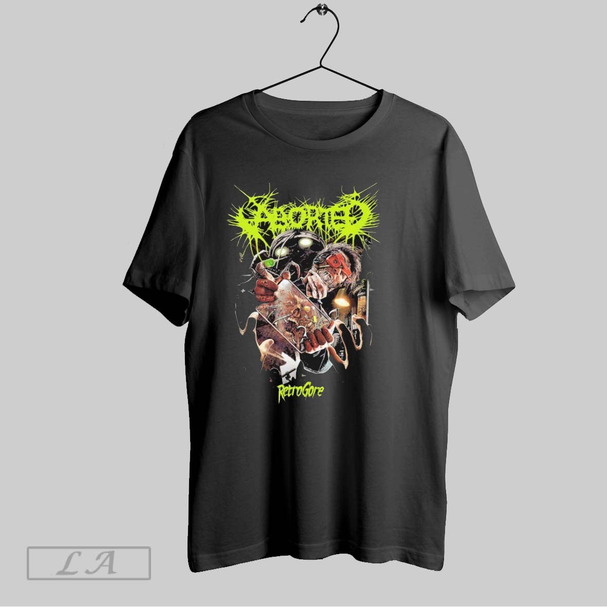 Original Aborted Retrogore - Adult & Kids T-Shirts, Sweatshirts & Hoodies apparel design preview 1