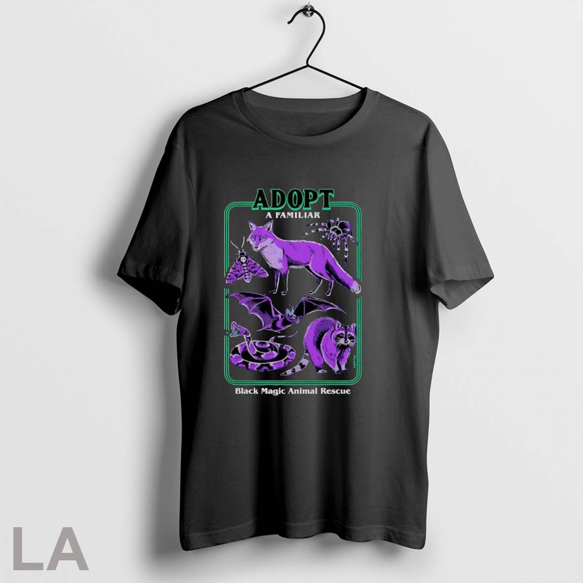 Original Adopt A Familiar Black Magic Animal Rescue - Adult & Kids T-Shirts, Sweatshirts & Hoodies apparel design preview 1