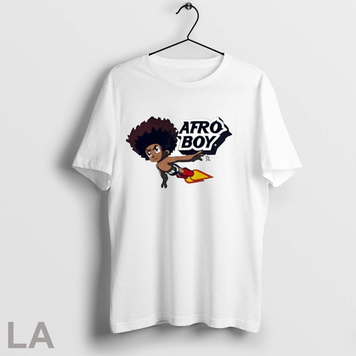Original Afro Boy Cartoon - Adult & Kids T-Shirts, Sweatshirts & Hoodies apparel design preview 1