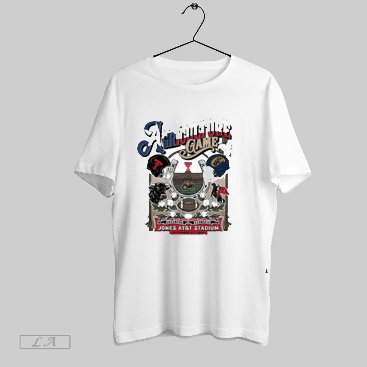 Original Agriculture Game 2025 Texas Tech Vs Kent - Adult & Kids T-Shirts, Sweatshirts & Hoodies apparel design preview 1