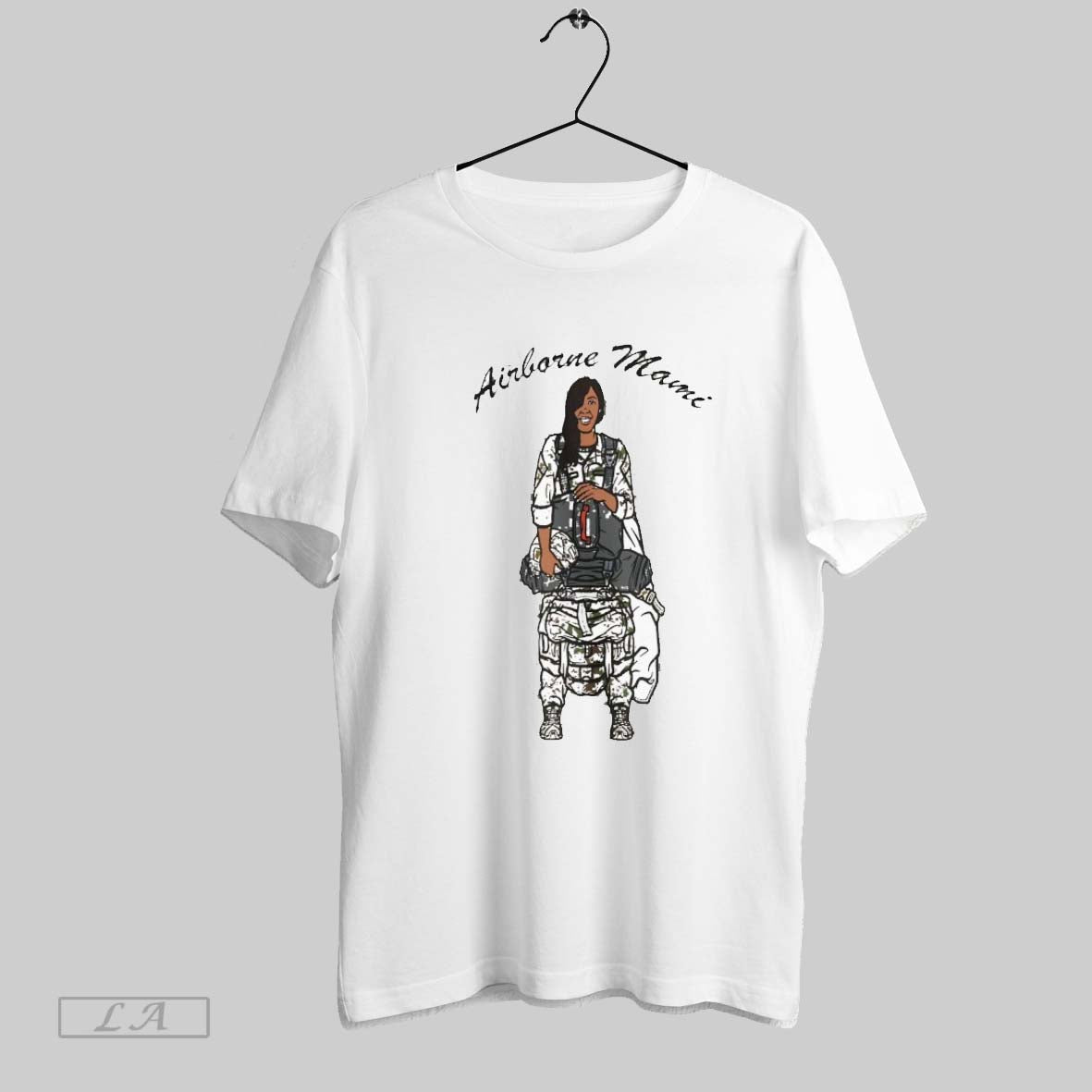 Original Airborne Mami - Adult & Kids T-Shirts, Sweatshirts & Hoodies apparel design preview 1