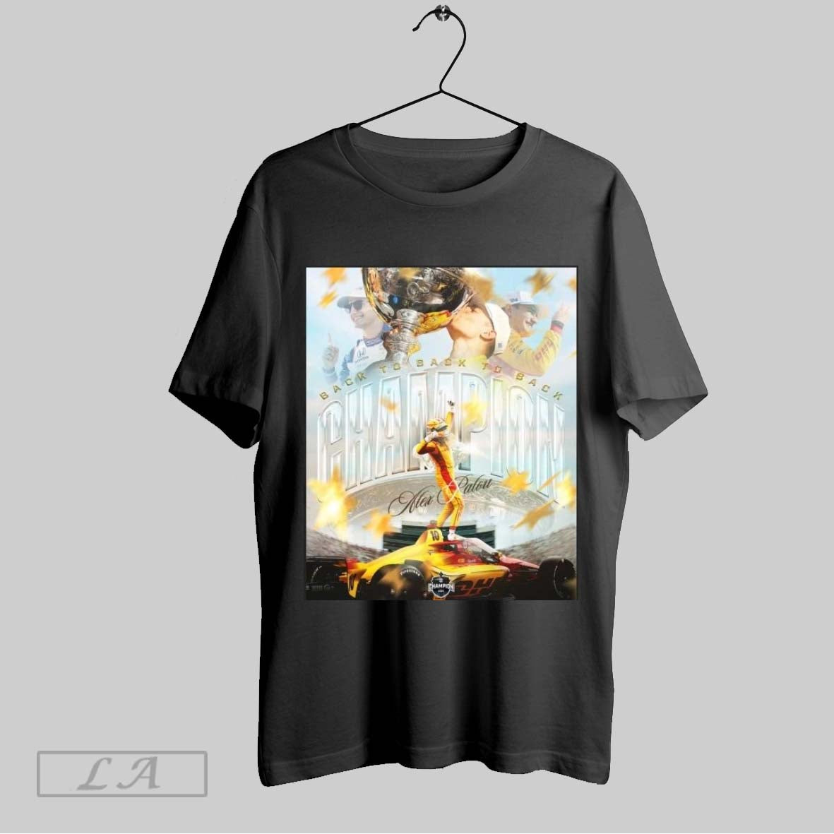 Original Alex Palou Back To Champion Ntt Indycar - Adult & Kids T-Shirts, Sweatshirts & Hoodies apparel design preview 1