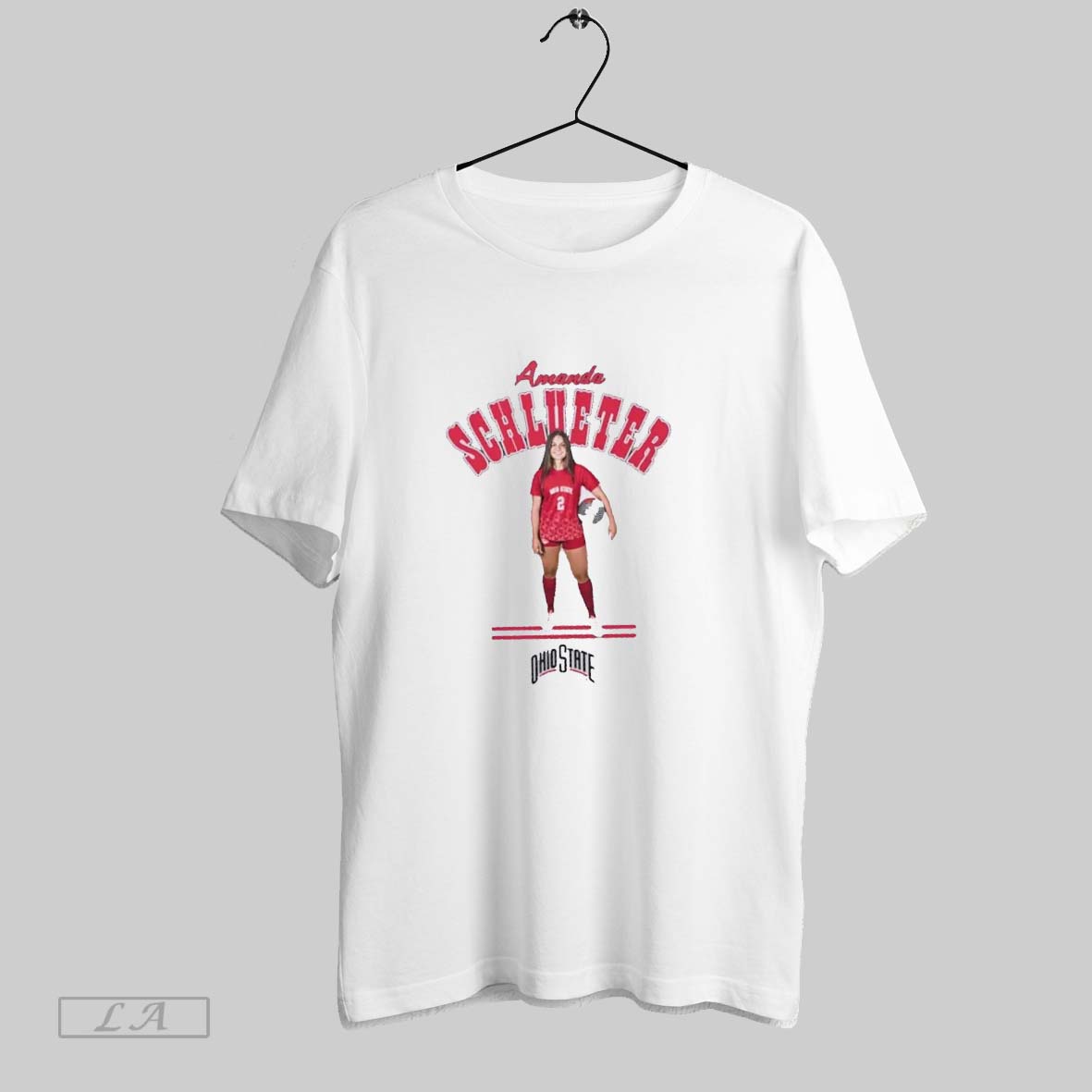 Original Amanda Schlueter Illustrated Ohio State - Adult & Kids T-Shirts, Sweatshirts & Hoodies apparel design preview 1