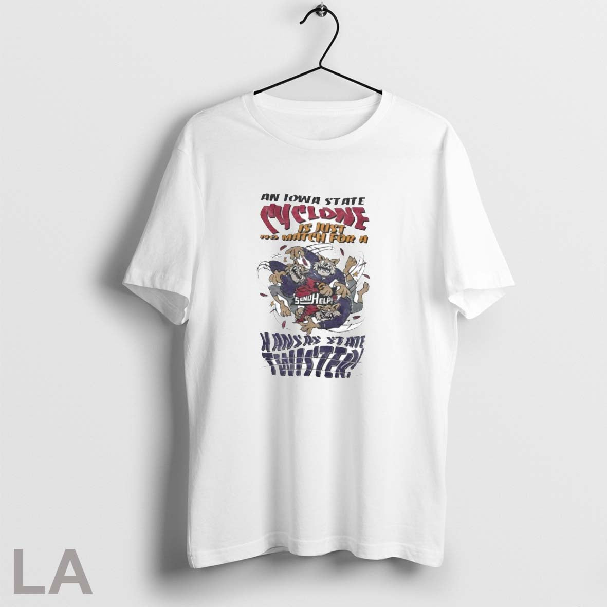 Original An Iowa State Cyclones Is Just No Match For - Adult & Kids T-Shirts, Sweatshirts & Hoodies apparel design preview 1
