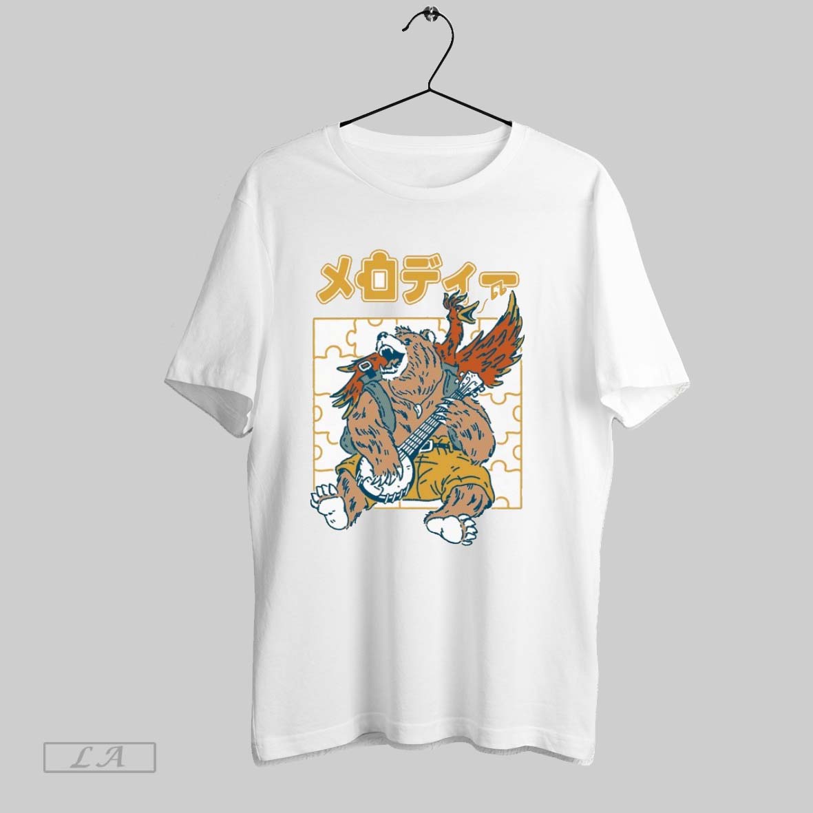 Original Animal Melody Henrique Torres Bear - Adult & Kids T-Shirts, Sweatshirts & Hoodies apparel design preview 1
