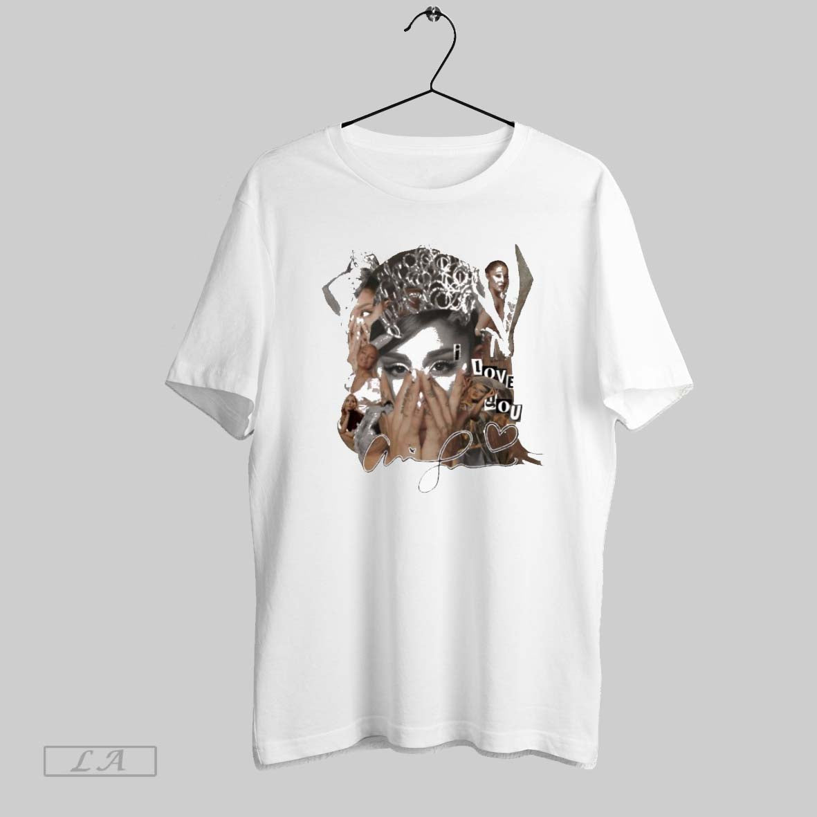 Original Ariana Grande I Love You Face - Adult & Kids T-Shirts, Sweatshirts & Hoodies apparel design preview 1