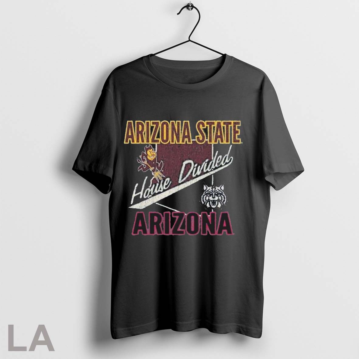 Original Arizona State Sun Devils House Divided Vs - Adult & Kids T-Shirts, Sweatshirts & Hoodies apparel design preview 1